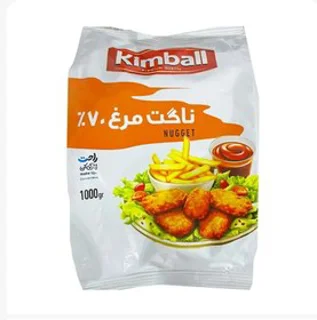 ناگت مرغ ۷۰ درصد ۱۰۰۰ گرم کیمبال