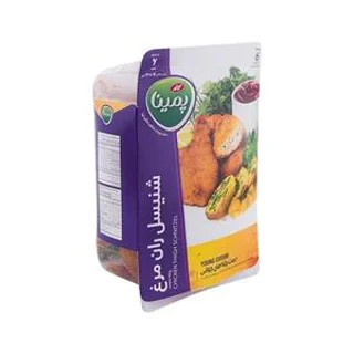 شنیسل ران مرغ ۴۲۰ گرم پمینا