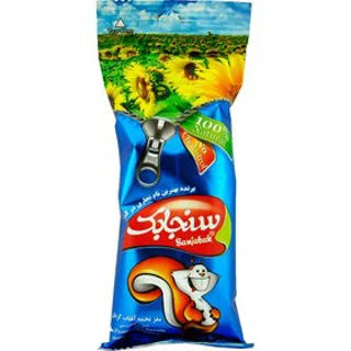 مغز تخمه آفتابگردان برشته شده سنجابک ۳۰گرم
