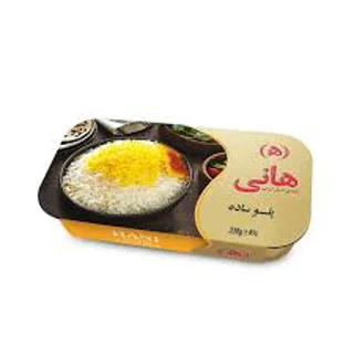هانی پلو ساده 330 گرم برنج ایرانی