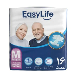 پوشینه بزرگسالان 16 عددی سایز M دور کمر 70تا100