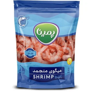 پمینا میگو منجمد 500 گرم