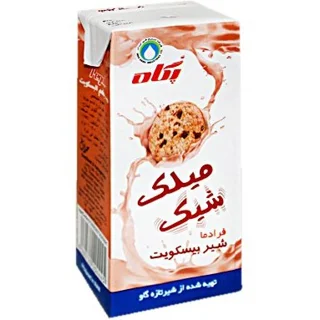 میلک شیک بیسکوئیت 200 میل پگاه