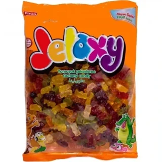 پاستیل مخلوط میوه Jelaxy اورجینال ۸۰گرم