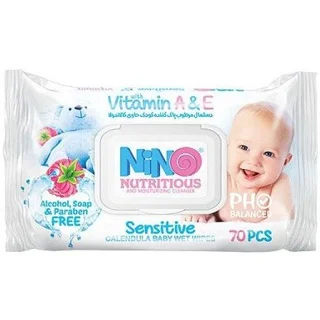 دستمال مرطوب کودک Nino