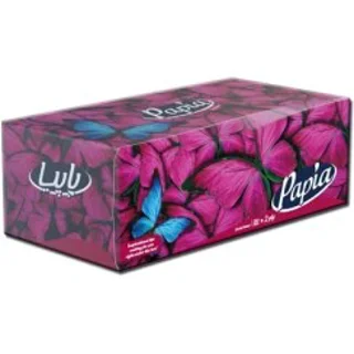 دستمال کاغذی پاپیا 150 برگ دولایه