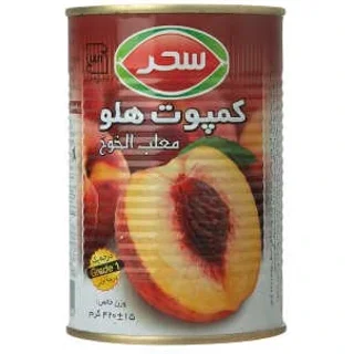 کمپوت هلو سحر ۴۳۰ گرم