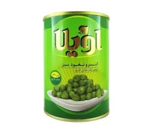 کنسرو نخود سبز اویلا