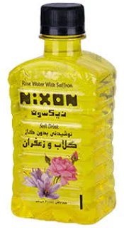 نوشیدنی گلاب زعفران 300 سی سی نیکسون