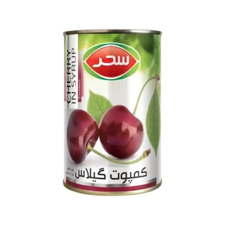 کمپوت گیلاس سحر ۴۳۰ گرم