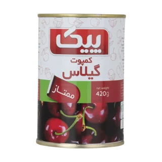 کمپوت گیلاس پیک ۴۲۰ گرم