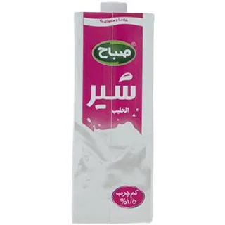 شیر کم‌چرب ۱.5% صباح ۱ لیتری