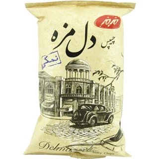 چیپس دل مزه نمکی ۹۰ گرم