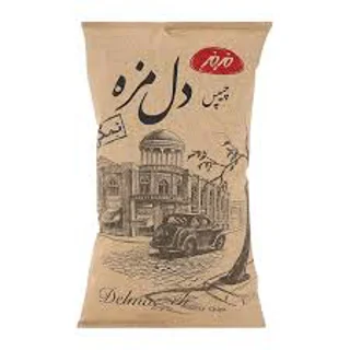 دل مزه چیپس نمکی ۱۸۰ گرم
