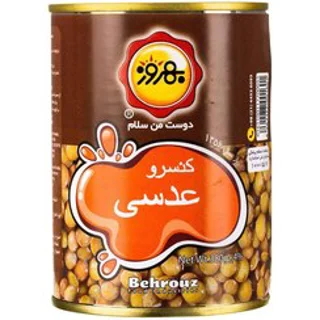 کنسرو عدسی بهروز ۳۸۰ گرم