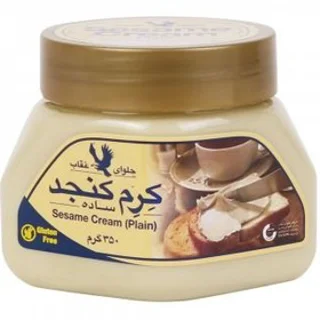 کرم کنجد ساده ۳۵۰ گرم عقاب