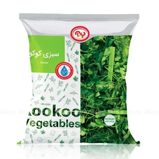 سبزی کوکو منجمد ۴۰۰ گرم ب آ