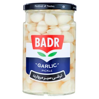 ترشی سیر مروارید ۶۵۰ گرم بدر