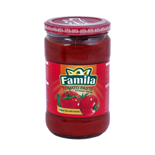 رب گوجه فرنگی شیشه ای فامیلا 700 گرم