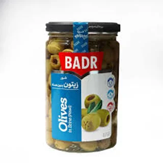 بدر زیتون شور بدون هسته ۶۳۰گرم