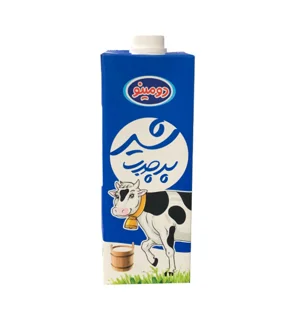 شیر پر چرب پاکتی ۱ لیتر دومینو
