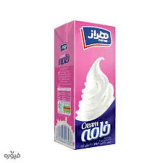 خامه صبحانه ۲۰۰ گرم نیم چرب هراز
