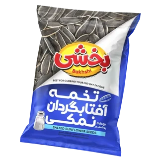 تخمه آفتابگردان نمکی ۱۰۰ گرم بخشی