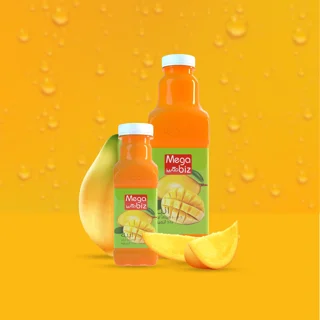 مگابیز نوشيدنی با طعم انبه ۱ لیتری