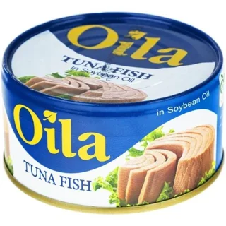 تن ماهی در روغن گیاهی ۱۸۰ گرم اویلا