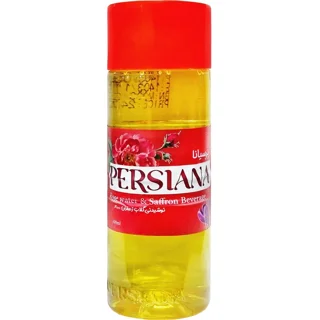 پرسیانا نوشیدنی گلاب زعفران ۳۰۰ میل