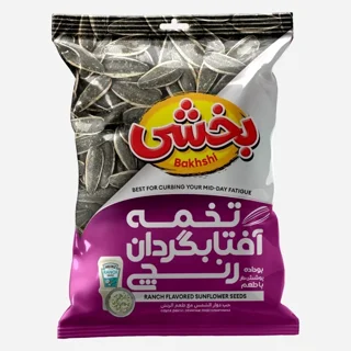 تخمه آفتابگردان طعم رنچ ۱۰۰ گرم بخشی