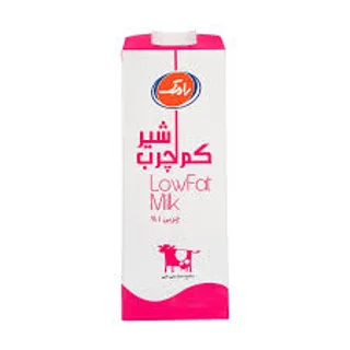 شیر کم چرب ۱٪ پاکتی ۱لیتر فرادما رامک
