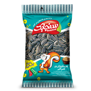 سنجابک تخمه آفتابگردان طعم گلپر ۹۲گرم