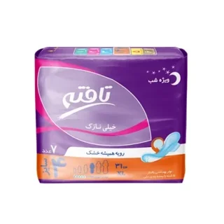 تافته ویژه شب خیلی نازک رویه همیشه خشک 7 عددی سایز 4