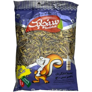 سنجابک تخمه آفتابگردان با طعم سس رنچ ۹۲گرم