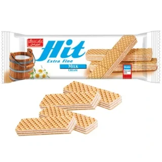 ویفر با کرم شیری با طعم فندق شیرین عسل ۲۵گرم