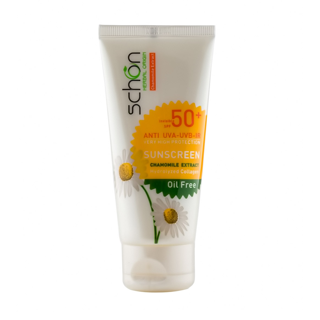 شون کرم ضدآفتاب فاقد چربی spf50 بدون رنگ ۵۰ میل