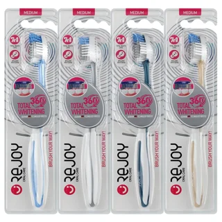 مسواک ریجوی total whitening 360° برس مدیوم کد 5634