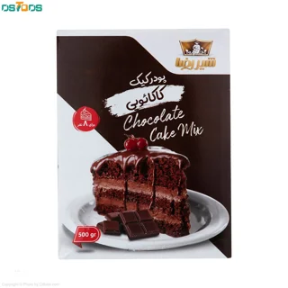 پودر کیک کاکائویی شیررضا ۵۰۰گرم