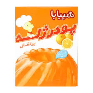 شیبابا پودر ژله پرتقال