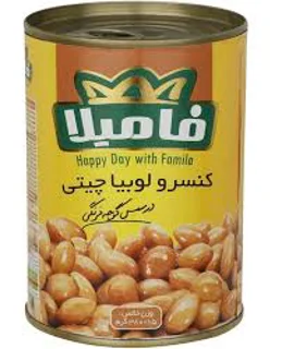 کنسرو لوبیا چیتی فامیلا ۳۸۰ گرم