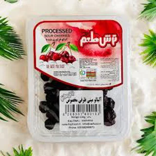 آلبالو ظرفی مینی مخصوص ترش طعم ۷۰گرم