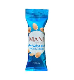 بادام درختی نمکی مانی ۳۰گرم