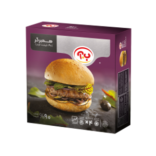 همبرگر گوشت ۹۰ درصد ۴۰۰ گرم ب آ